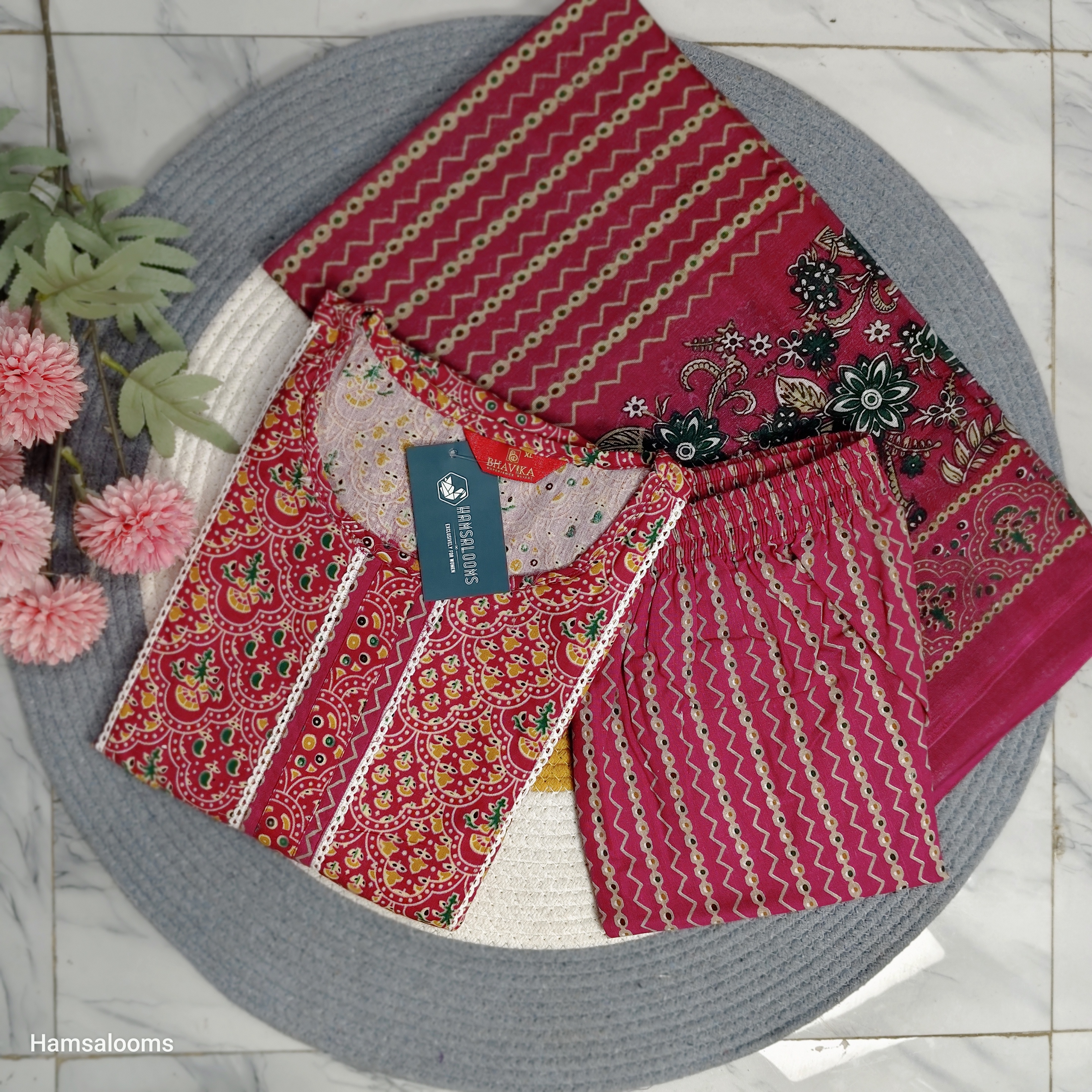3 pc kurta sets